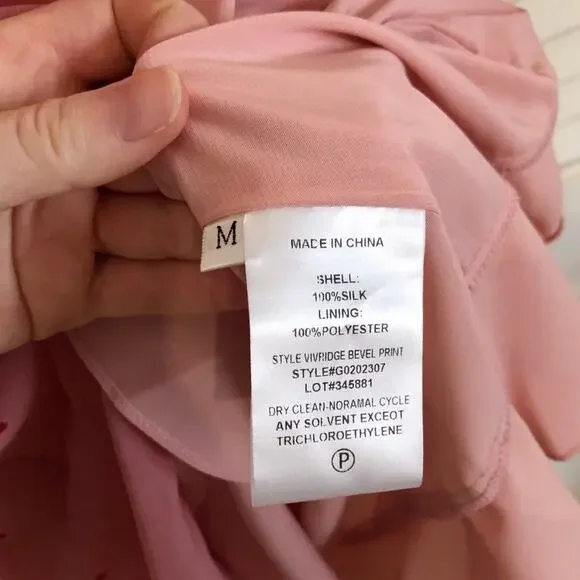 For Love and Lemons Pink Rosie Button Mini Dress - Picture 8 of 13